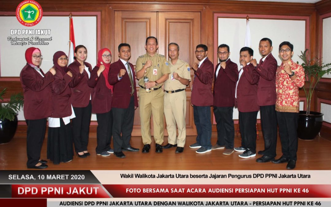 Sukseskan HUT PPNI ke-46, PPNI Jakarta Utara Audiensi Dengan Pemerintah Daerah