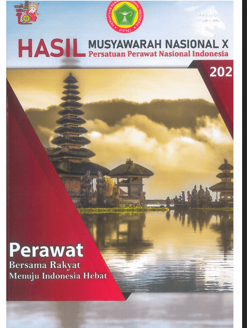 Dokumen Hasil Munas X PPNI di Bali