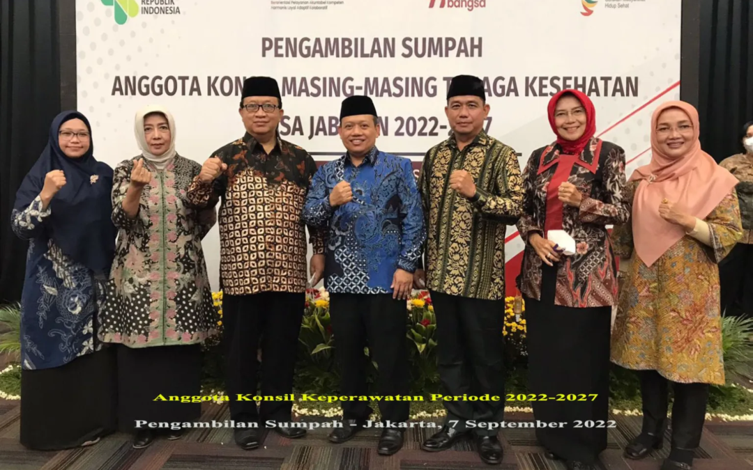 DPP PPNI: Pelantikan Anggota Konsil Keperawatan, Hasil Perjuangan untuk Peningkatan Mutu dan Kemajuan Profesi