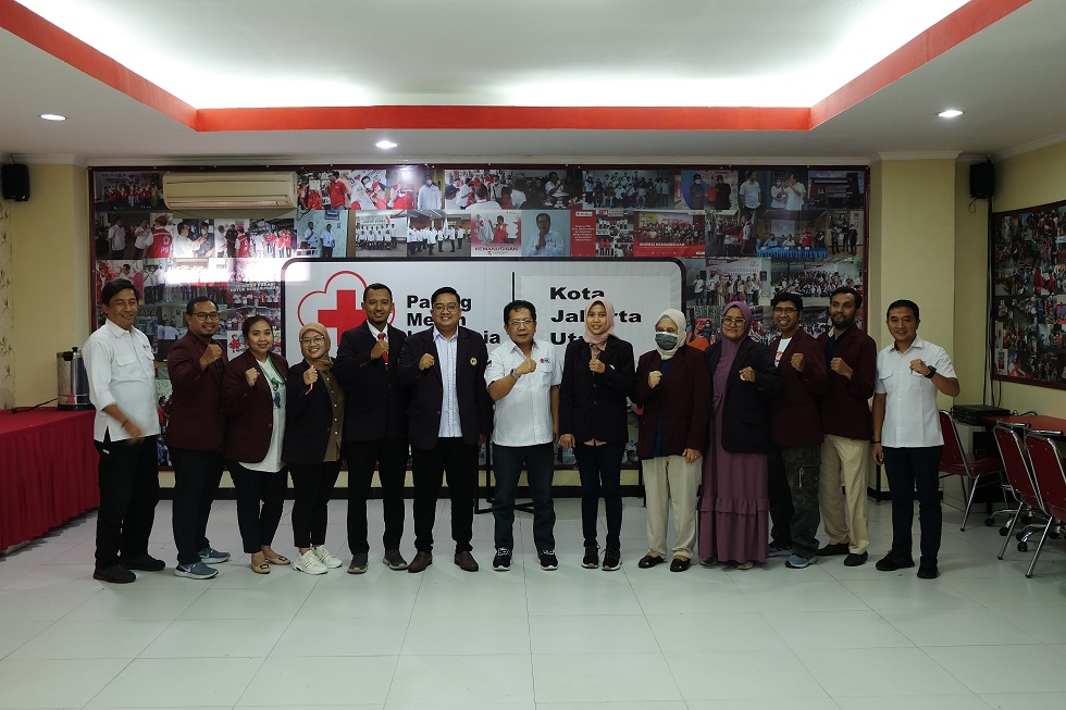 PPNI Jakarta Utara Kunjungi PMI untuk Kolaborasi dan Bersinergi di HUT PPNI Ke-49