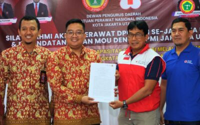 Silaturahmi Akbar Perawat Jakarta Utara, PPNI Adakan Syukuran Pelunasan Grha dan Penandatanganan MOU dengan PMI Jakarta Utara