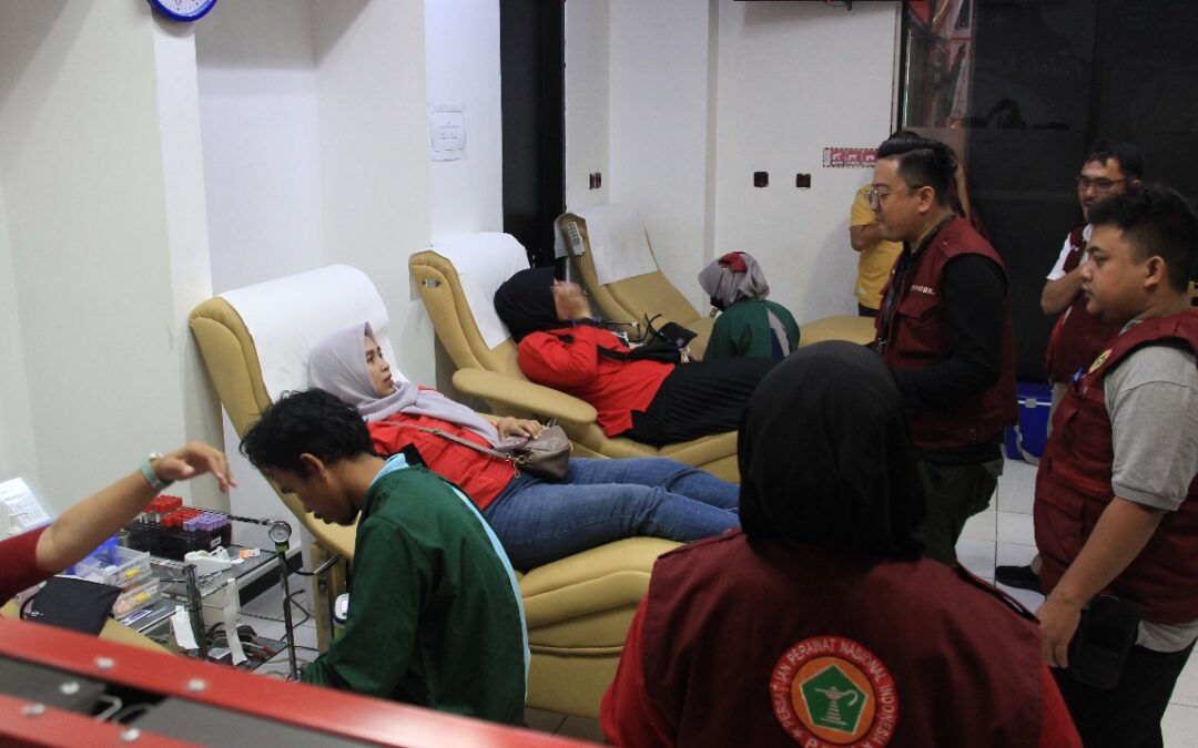 DPD PPNI Jakarta Utara Bersama PMI Jakarta Utara Gelar Donor Darah dalam Rangka HUT PPNI Ke-51