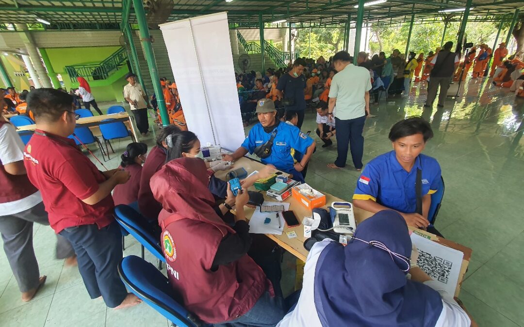 DPD PPNI Jakarta Utara Gelar Pemeriksaan Kesehatan Gratis di Acara Gerakan 5000 Kantong Darah PMI